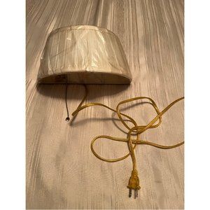 Evelots Headboard Lamp, Over The Bed Reading Light with Shade